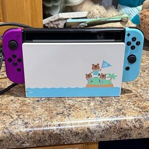 Nintendo Switch 1 Console - Purple and Blue Joy-Con